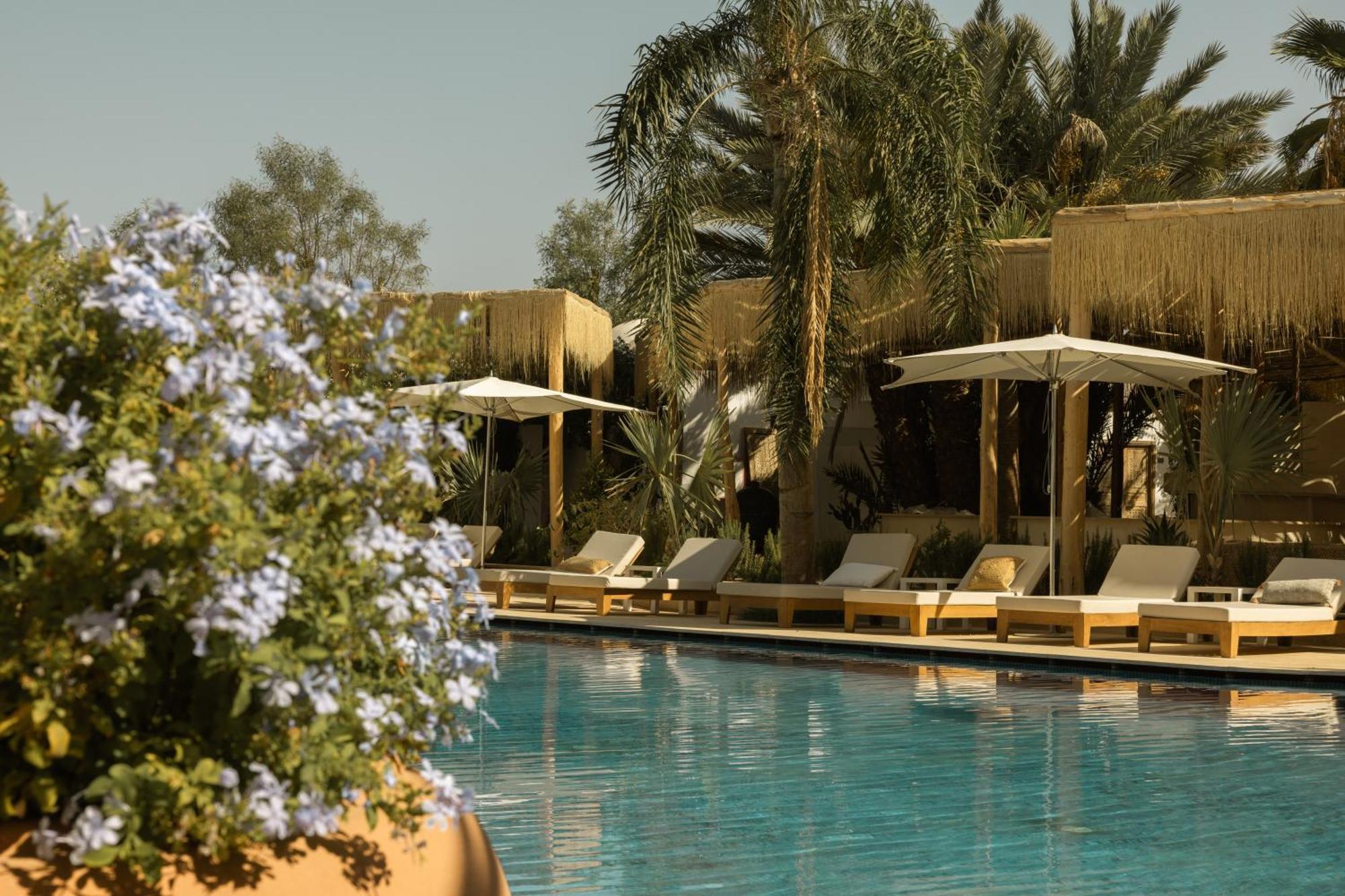 Les Palmiers Boutique Hotel & Spa Marraquexe Exterior foto
