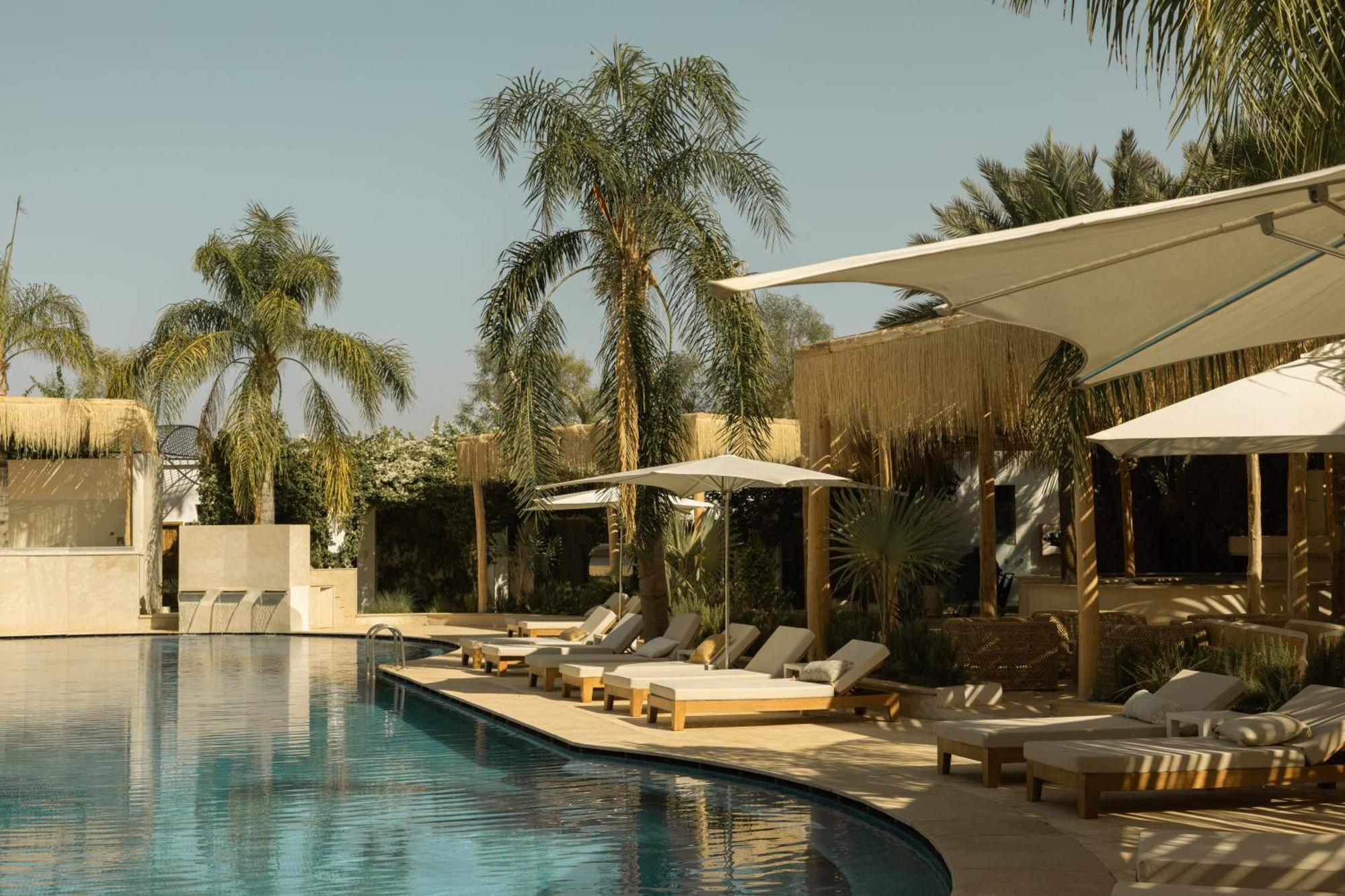 Les Palmiers Boutique Hotel & Spa Marraquexe Exterior foto