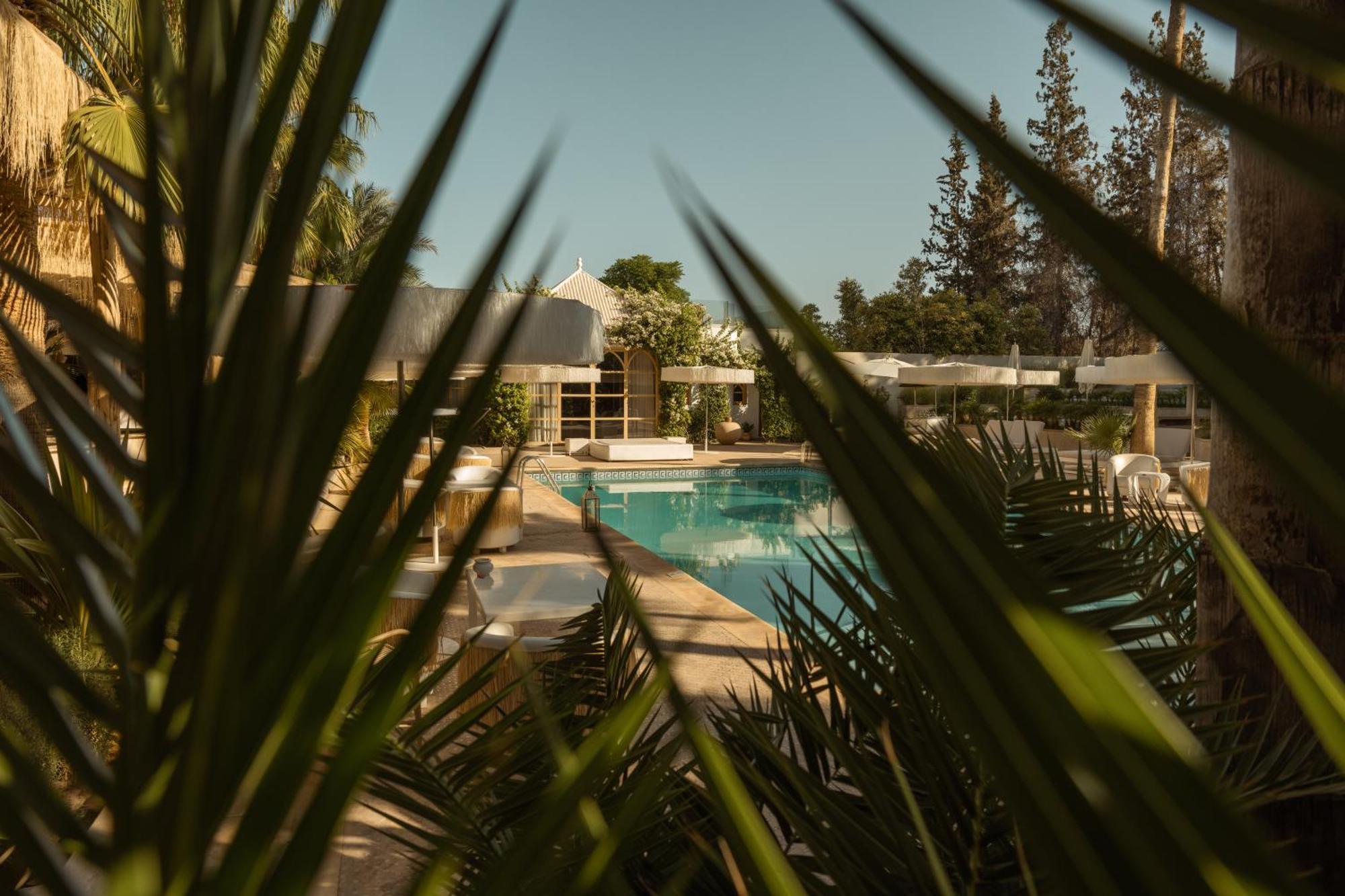 Les Palmiers Boutique Hotel & Spa Marraquexe Exterior foto