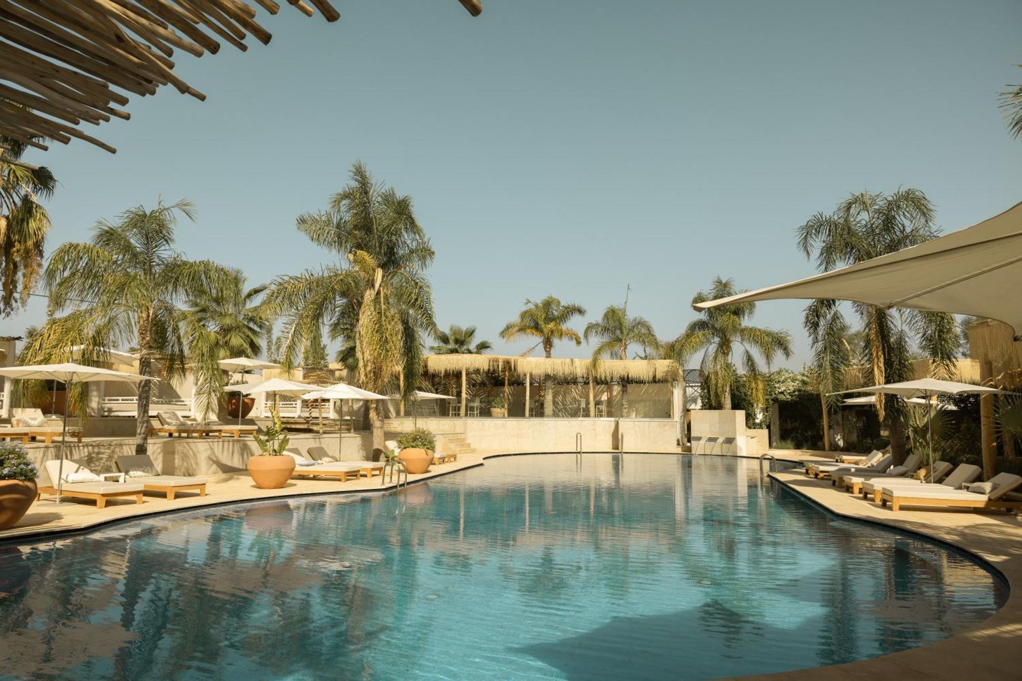 Les Palmiers Boutique Hotel & Spa Marraquexe Exterior foto