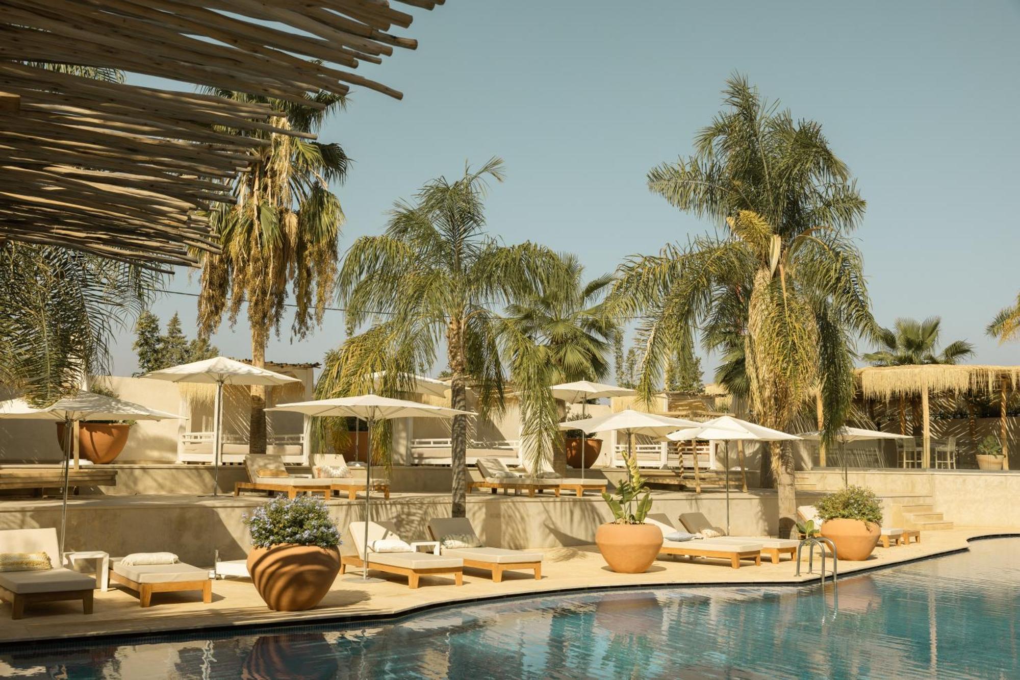 Les Palmiers Boutique Hotel & Spa Marraquexe Exterior foto