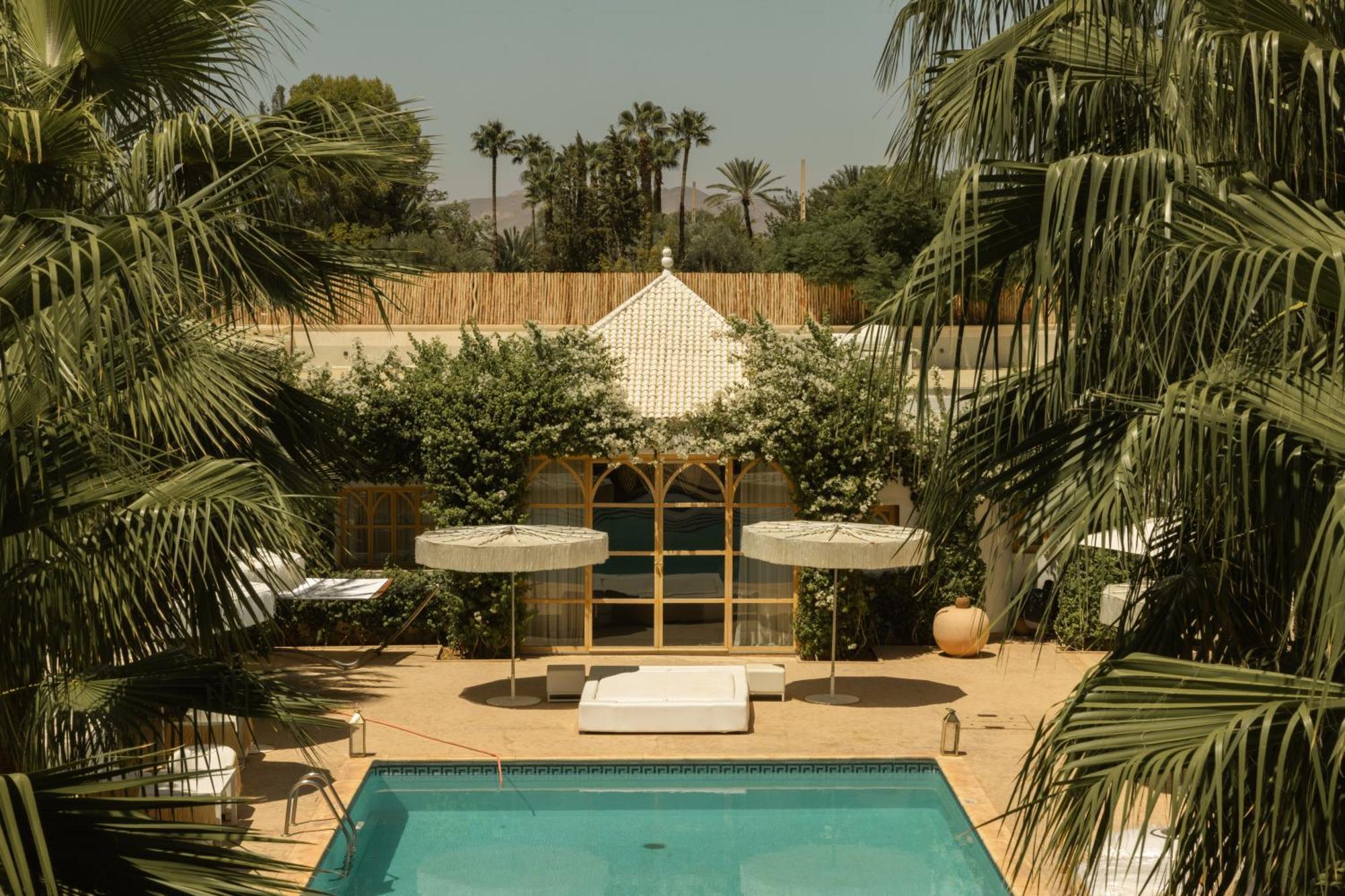 Les Palmiers Boutique Hotel & Spa Marraquexe Exterior foto